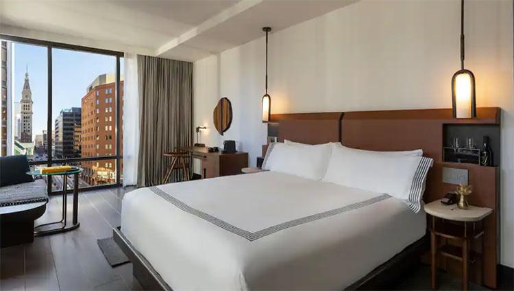 Thompson Denver Hotel Room example
